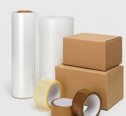 a package of packaging and packaging of packaging