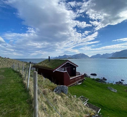 maison norvégienne aux lofoten 