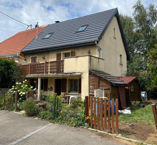 Rénovation de couverture complète. Après