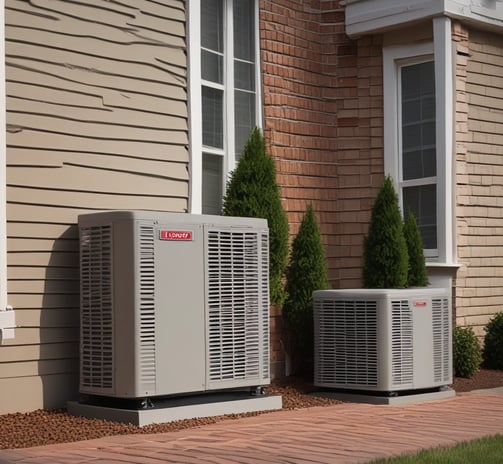 A car service workshop with prominent signage advertising its specialization in automotive air conditioning. Several cars are parked in front, including a red SUV and a white sedan. The building has large signs in Indonesian and a blue banner with the text 'BENGKEL RESMI' and 'AGAM AC'.