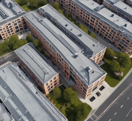 drone flying in sky
