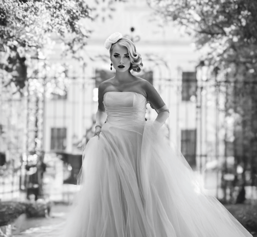 Modefotografie Hochzeitsfotogrfie Brautkleid