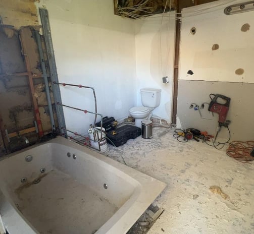 bathroom remodel