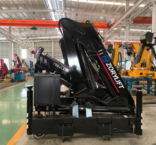 zorylift black SQZ132A.2-2 knuckle boom crane