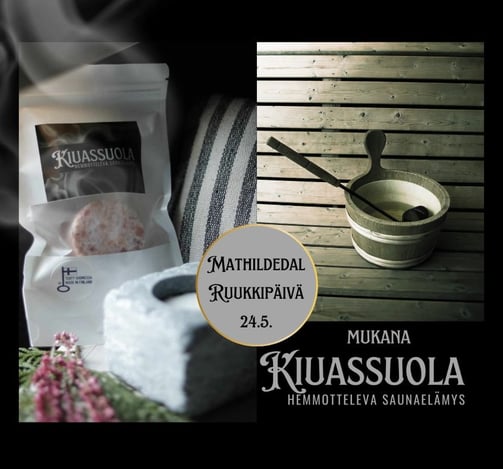 Ruukkipäivässä Mathildedalissa myös Kiuassuola -tuotteet
