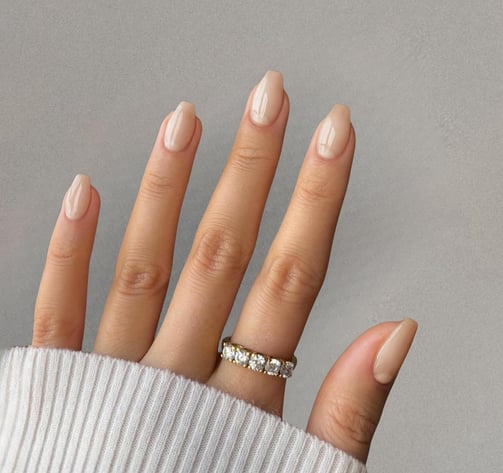 Uñas color nude