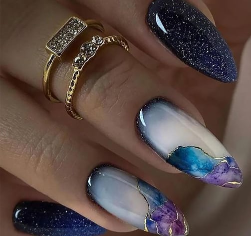 Uñas abstractas
