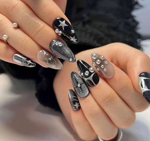 Uñas grunge