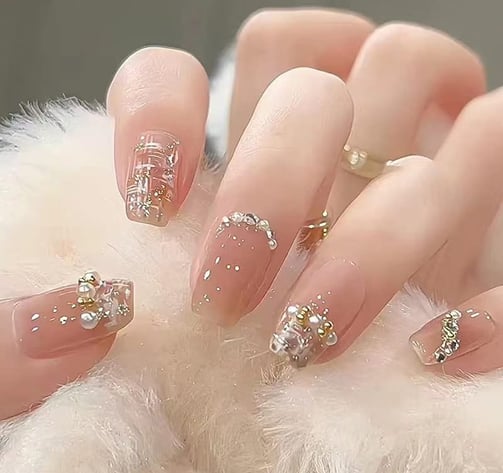 Uñas perladas