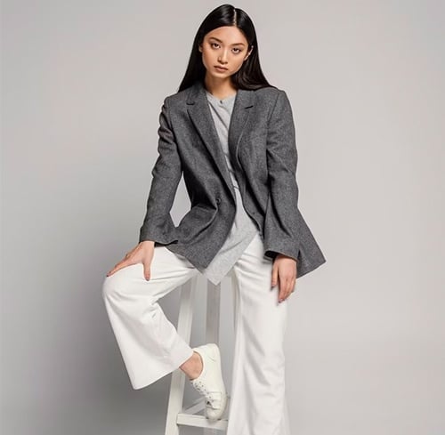 Fashion photo editing model