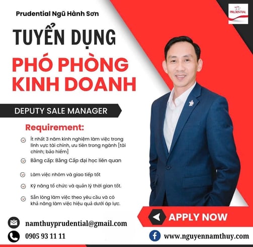 Tuyển dụng phó phòng kinh doanh – Cơ hội cho quản lý tiềm năng