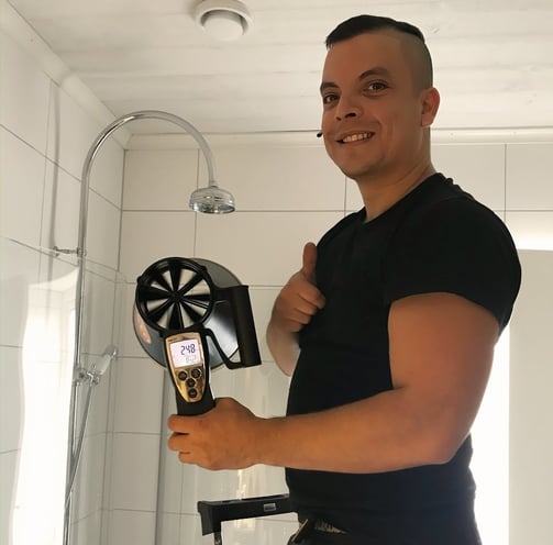 Injustering av Ventilation