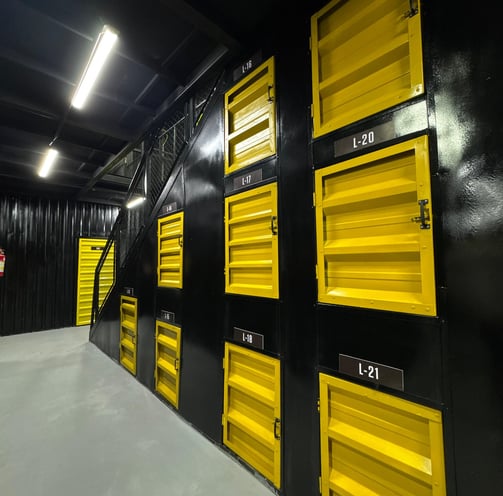 Locker ou box para guardar documentos ou pequenos objetos