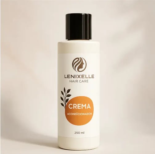 Producto Lenixelle Hair Care individual con diseño limpio y etiqueta minimalista