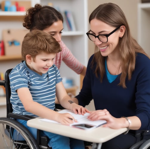 Paediatrics with complex communication, AAC, literacy, speech and language