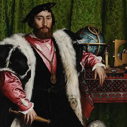Obra: Os Embaixadores de Hans Holbein