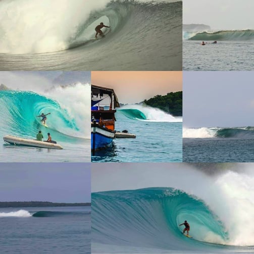 Panaitan surfing tour