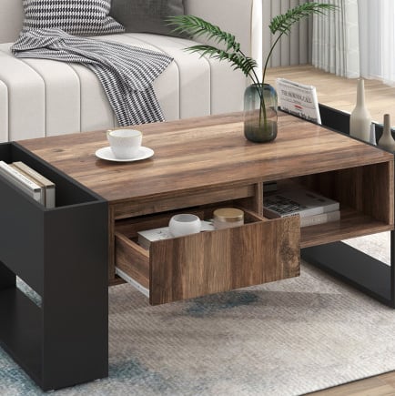 table basse rangement intégré