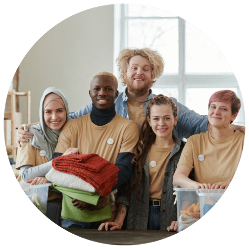 Nonprofit team excited to put their content strategy to work for their mission.