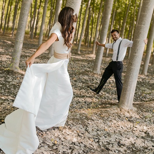 Bride and groom 