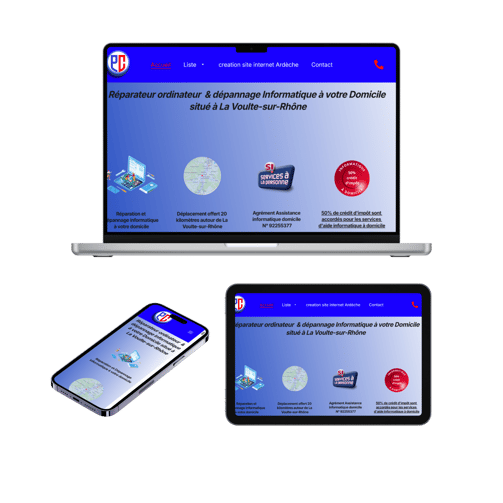 site web responsive