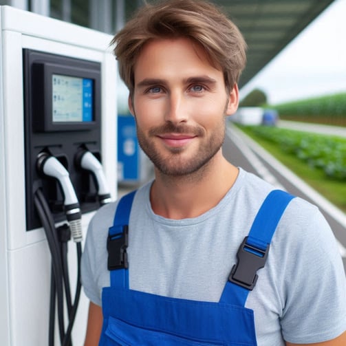 Ouvrier électricien brabant wallon, borne de recharge pour véhicule électrique