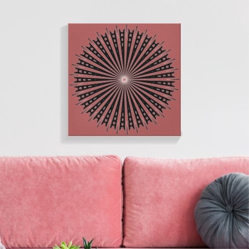 Bridged Circle Canvas Print  |  by jdspenguins