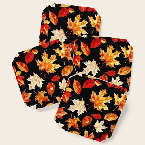 Autumnal Bliss Coaster by Fresh Wave Lab
