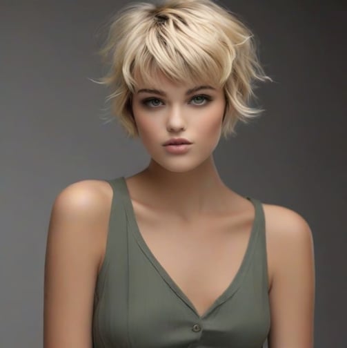 Tons Naturais: Fotos de Franja Bardot para um Look Autêntico