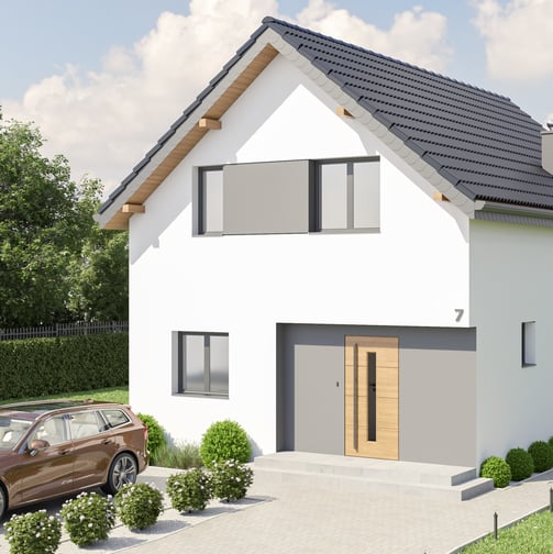Dom na sprzedaż - Grodków - projekt własny