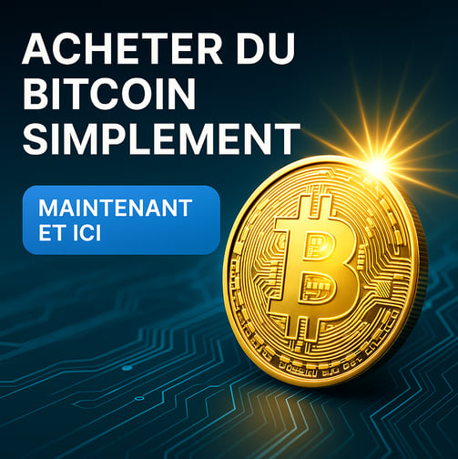 Acheter du Bitcoin facilement, guide simple et rapide pour acheter BTC en ligne en 2025