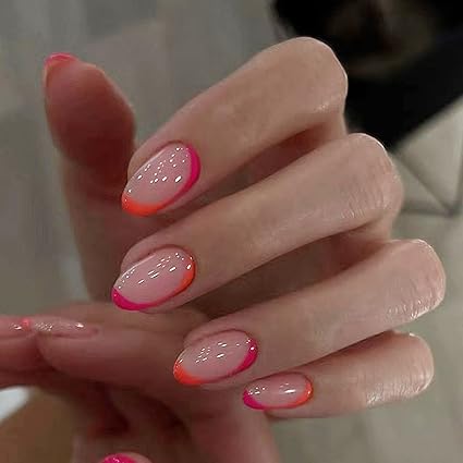 Uñas francesas modernas