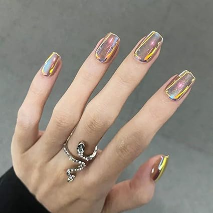 Uñas cromadas