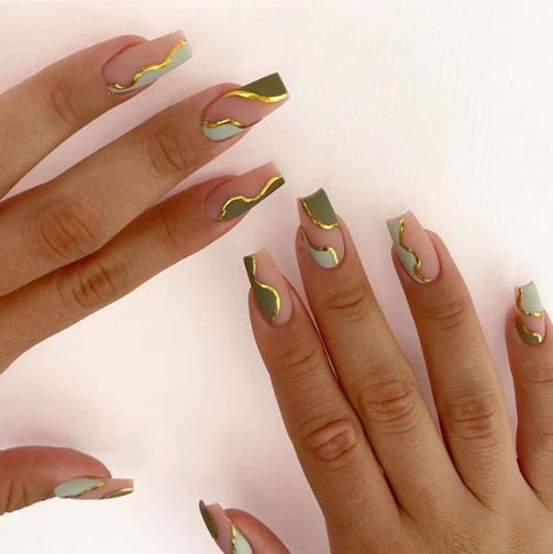 Uñas abstractas