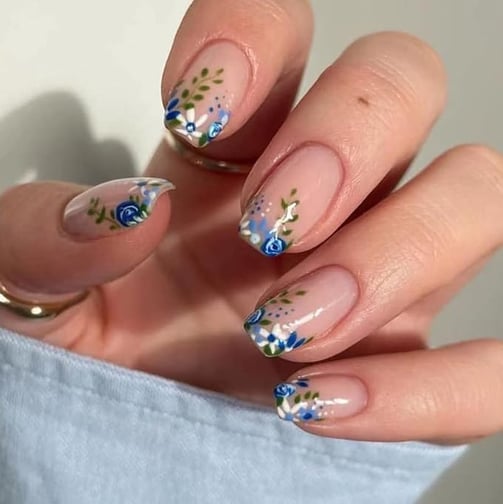 Uñas florales