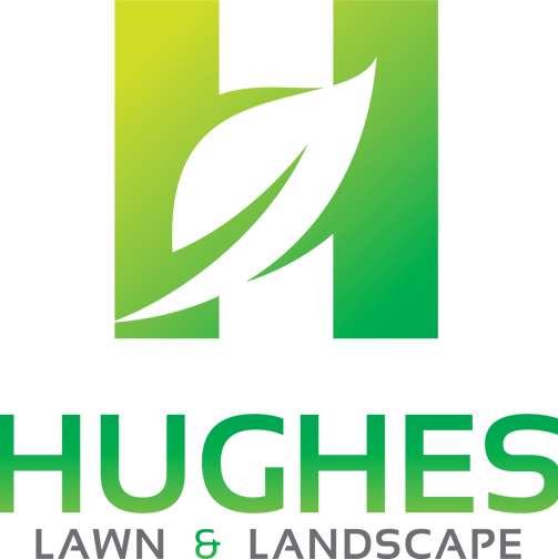 Hughes lawn care logo