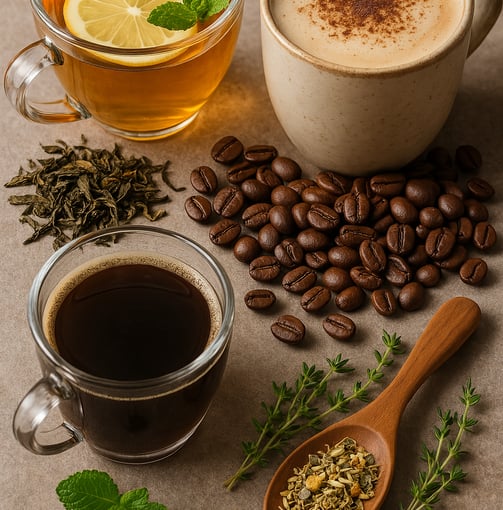 tea and coffee preservation, and cultured dextrose 