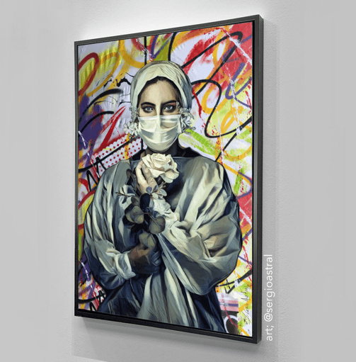 Obra do Artista plástico Sérgio Astral