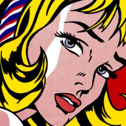 Roy Lichtenstein criava obras que até hoje são bastante familiares por conta de sua popularidade.