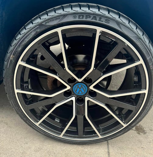 Diamond Cut Alloy Wheel Refurbishment in Malvern