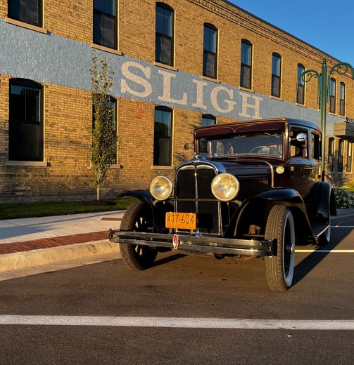 We have offerings of two elegant vintage Pontiacs.  A 1951 Pontiac Eight and 1930 Pontiac Six.