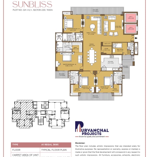 Optimal Space Utilization: Every inch of space is maximized for a seamless living experience.
