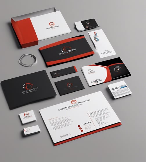 a variety of stationerys and stationery items