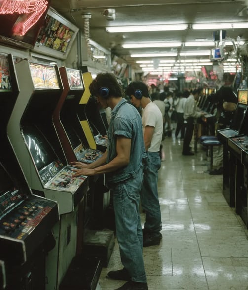 Tokyo Arcade, July 1981: Cabinet Installation
