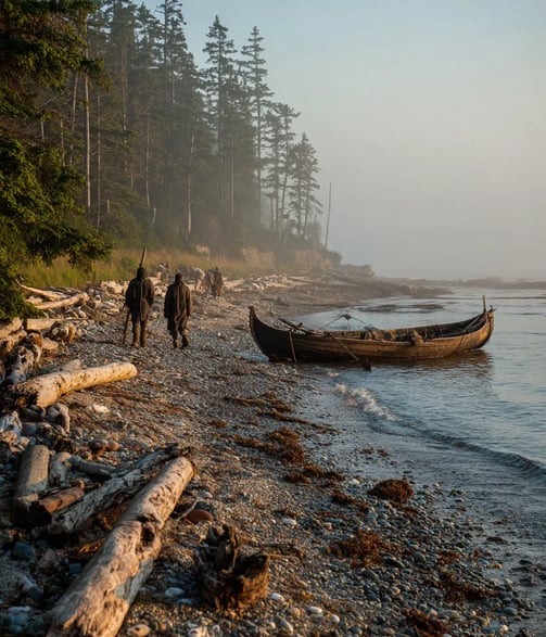 Gulf of St. Lawrence Shore, Summer 1534: Arrival of the French