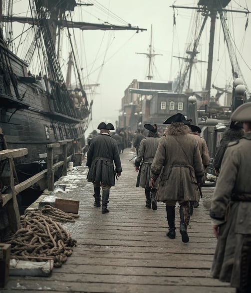 Portsmouth Dockyard, 1652: Fleet Readies for Battle