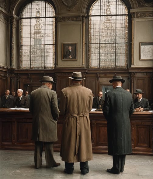 Rotterdam City Hall, 1938: Tense Deliberation