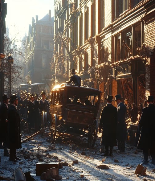 The_Crash_in_London_A_horse-drawn_cab_crashes