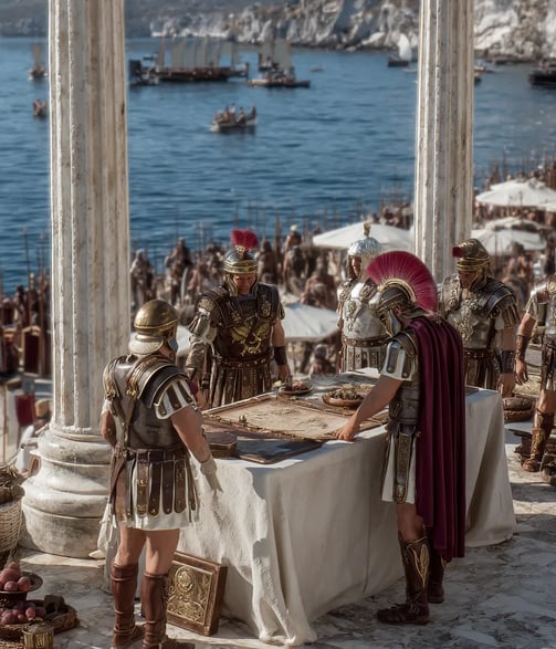 Dyrrhachium, 48 BC: Camp on the Adriatic Shore