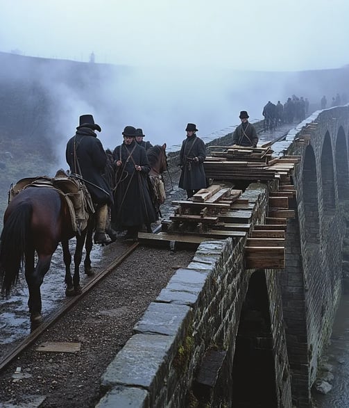 Pontcysyllte Aqueduct, Wales, November 26, 1805